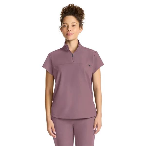Healing Hands - HH Quest - Women's 1-Pocket Partial Zip Top... from ASI 86018 Scrub Authority
