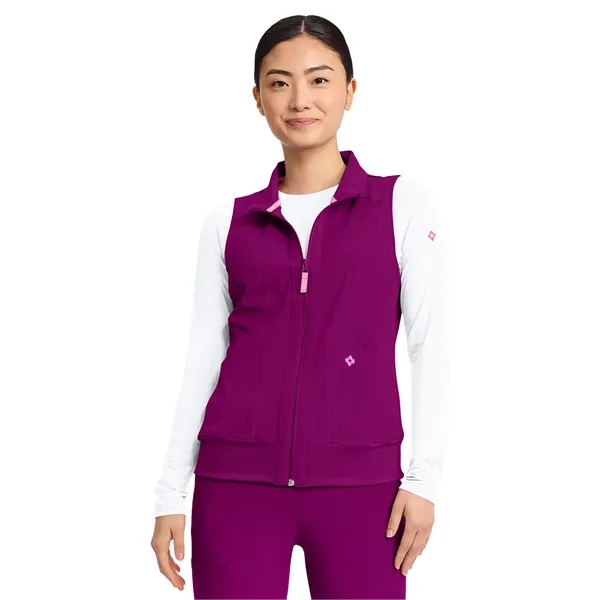 Med Couture - AMP - Women's 4-Pocket Zip Front Vest... from ASI 86018 Scrub Authority