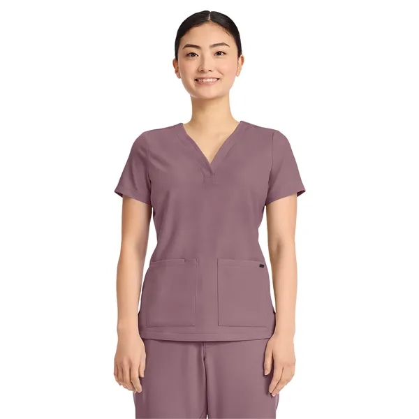 Healing Hands - HH Quest - Women's 3-Pocket Y-Neck Top... from ASI 86018 Scrub Authority