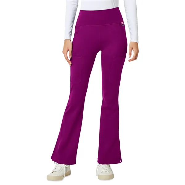 Med Couture - MC AMP KNIT - Women's 5-Pocket Flare Leg... from ASI 86018 Scrub Authority