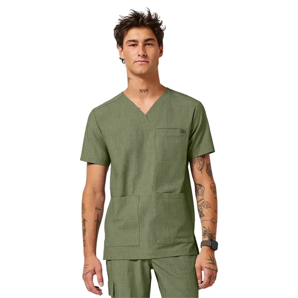 Healing Hands - HH Quest - Men's 4-Pocket V-Neck Scrub Top... from ASI 86018 Scrub Authority