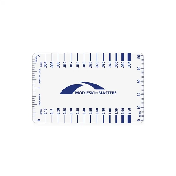 The Crack Gauge helps determine the width of a crack by... from ASI 53430 Executive Line / Executive Line®