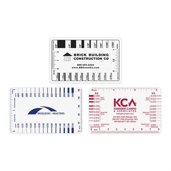 The Crack Gauge helps determine the width of a crack by... from ASI 53430 Executive Line / Executive Line®