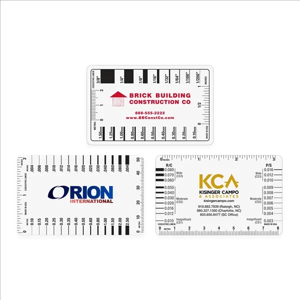 The Crack Gauge helps determine the width of a crack by... from ASI 53430 Executive Line / Executive Line®