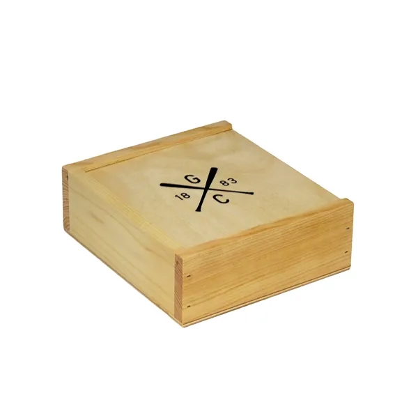Wood Sliding Lid Box... from ASI 88156 Solid Dimensions Inc / Solid Dimensions Line