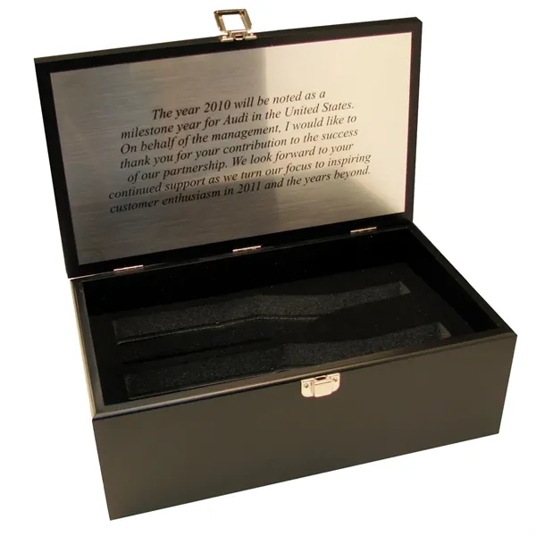 Wood Wine Box... from ASI 88156 Solid Dimensions Inc / Solid Dimensions Line