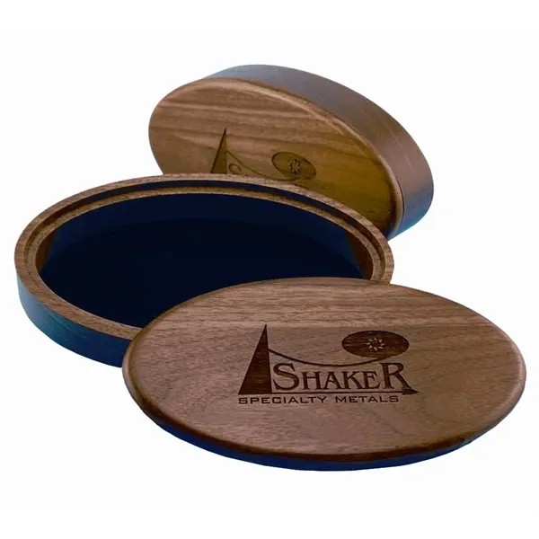 Solid wood oval storage box with lid.... from ASI 88156 Solid Dimensions Inc / Solid Dimensions Line