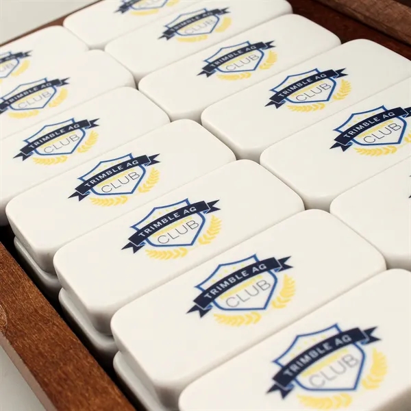 Double six domino box.... from ASI 88156 Solid Dimensions Inc / Solid Dimensions Line