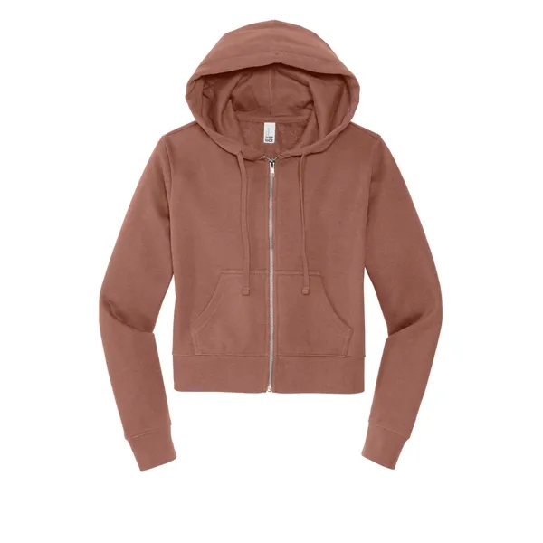 District Women's V.I.T. Fleece Full-Zip Hoodie... from ASI 84863 SanMar