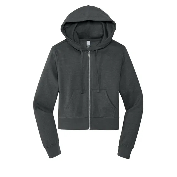 District Women's V.I.T. Fleece Full-Zip Hoodie... from ASI 84863 SanMar