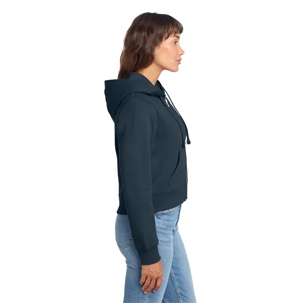 District Women's V.I.T. Fleece Full-Zip Hoodie... from ASI 84863 SanMar