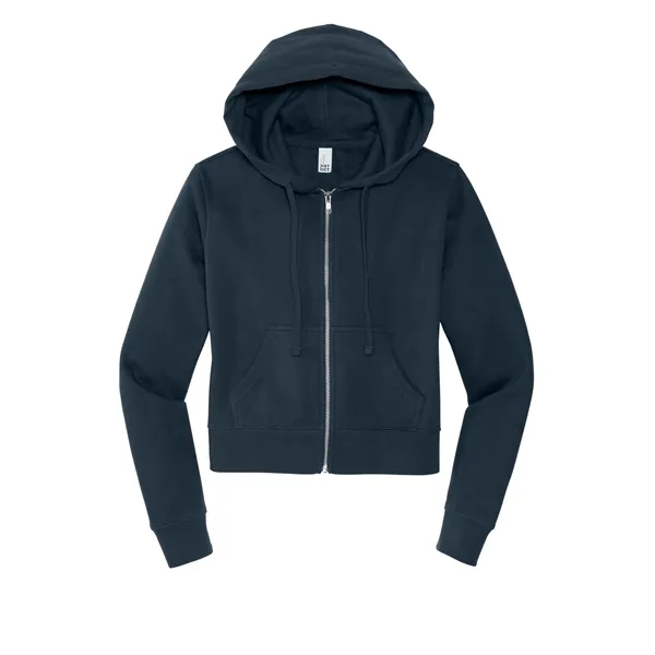 District Women's V.I.T. Fleece Full-Zip Hoodie... from ASI 84863 SanMar