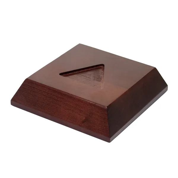 Wood Base, 5.5 x 5.5 x 1.75"... from ASI 88156 Solid Dimensions Inc / Solid Dimensions Line