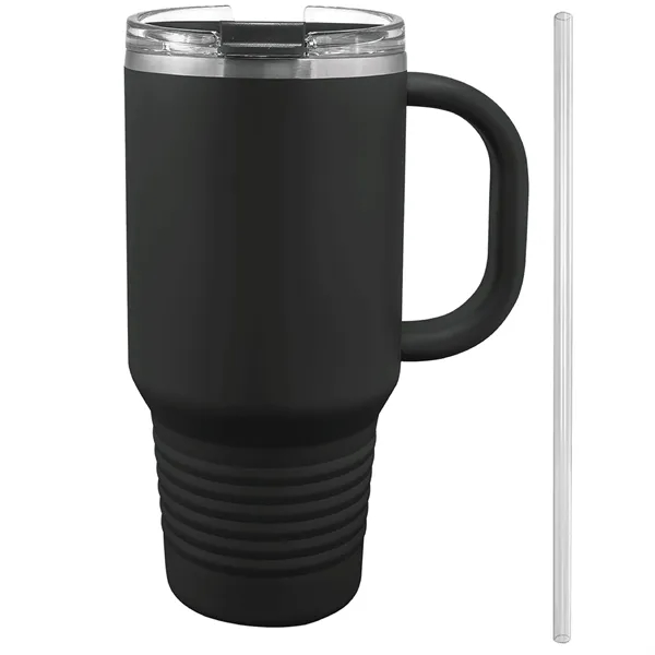 Polar Camel insulated stainless steel 32 ounce travel mug for hot... from ASI 74601 Calico