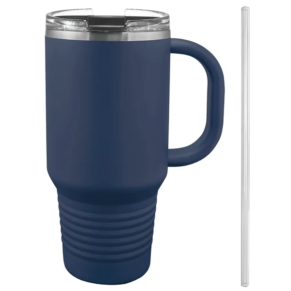 Polar Camel insulated stainless steel 32 ounce travel mug for hot... from ASI 74601 Calico