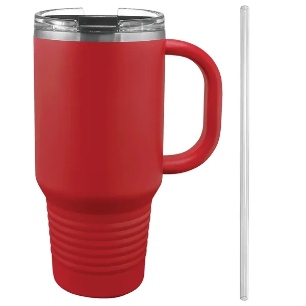 Polar Camel insulated stainless steel 32 ounce travel mug for hot... from ASI 74601 Calico