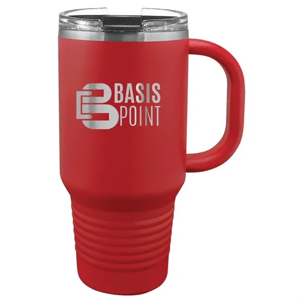 Polar Camel insulated stainless steel 32 ounce travel mug for hot... from ASI 74601 Calico