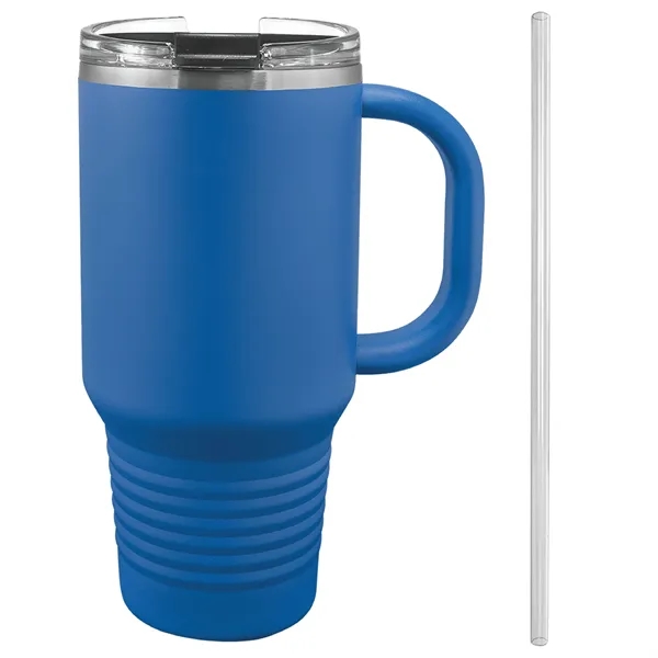 Polar Camel insulated stainless steel 32 ounce travel mug for hot... from ASI 74601 Calico