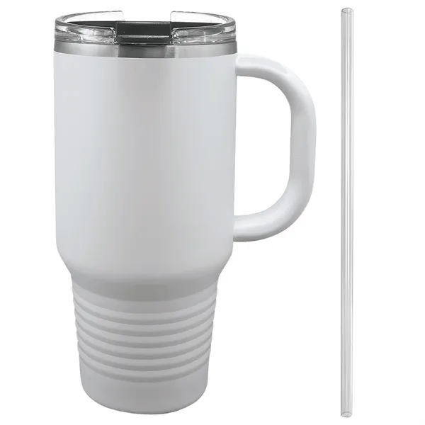 Polar Camel insulated stainless steel 32 ounce travel mug for hot... from ASI 74601 Calico