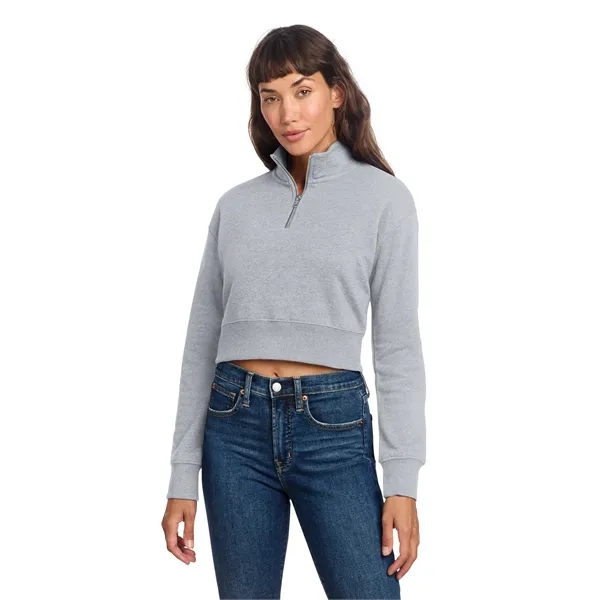 District Women's V.I.T. Fleece 1/2-Zip... from ASI 84863 SanMar