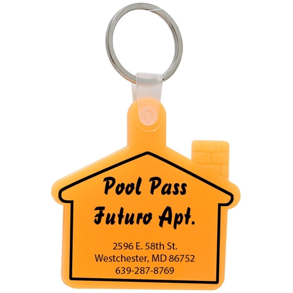 Soft PVC key tag offered in multiple sizes, shapes and colors... from ASI 43051 CPS / Keystone CPS CPS/Keystone