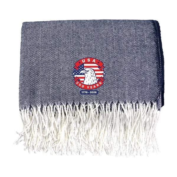 Patriotic Throw Blanket... from ASI 30208 A P Specialties / AP Specialties