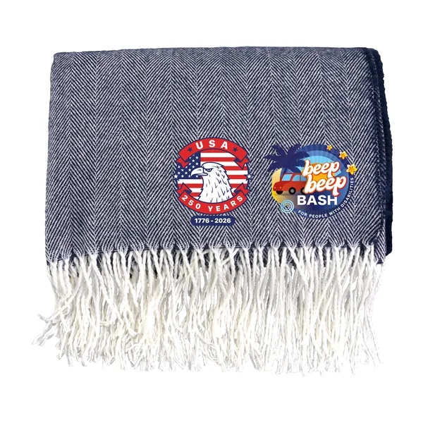 Patriotic Throw Blanket... from ASI 30208 A P Specialties / AP Specialties