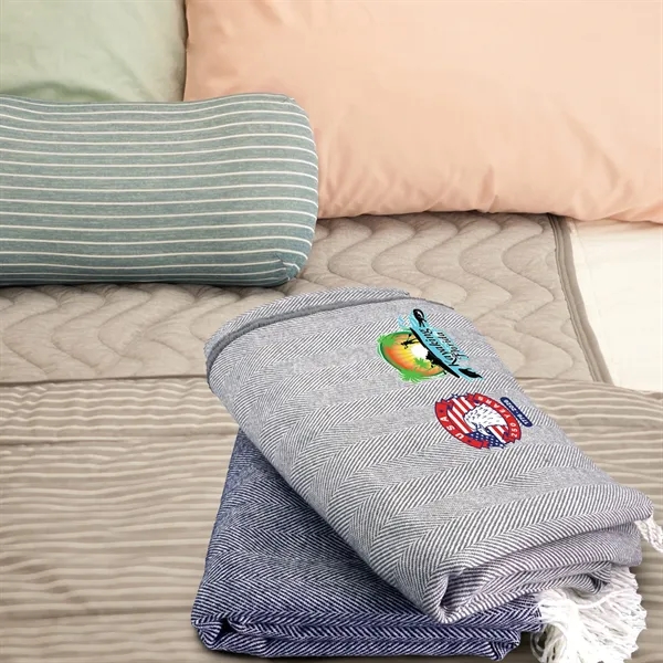 Patriotic Throw Blanket... from ASI 30208 A P Specialties / AP Specialties