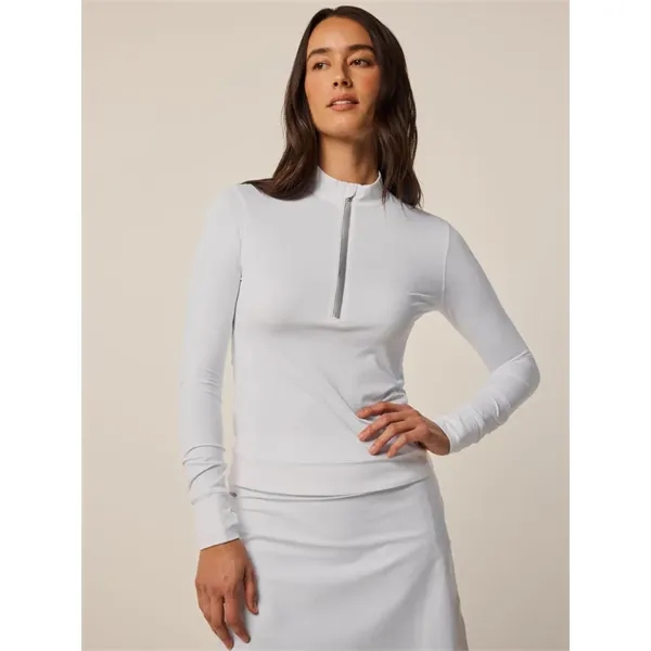 The Halley Long Sleeve Quarter-Zip crafted from luxurious Italian fabric, delivering... from ASI 38120 Ball Pro / Diversified Quality Kitchenware / Branded Apparel Designs