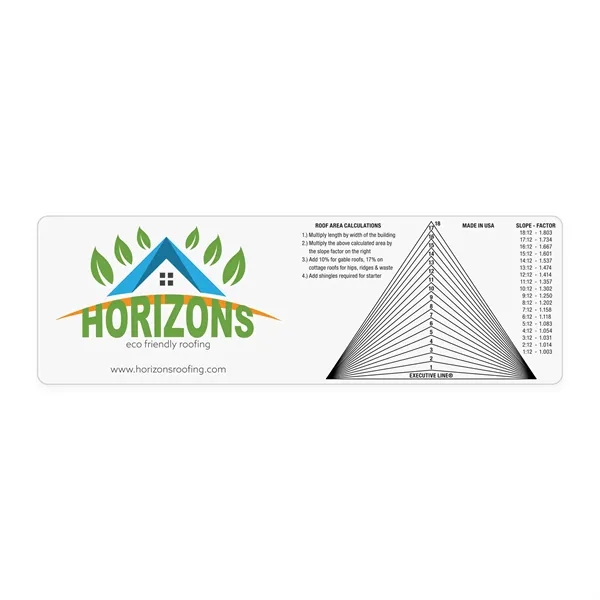 Made from 0.015 clear or 0.020 white Poly, our Screen printed... from ASI 53430 Executive Line / Executive Line®