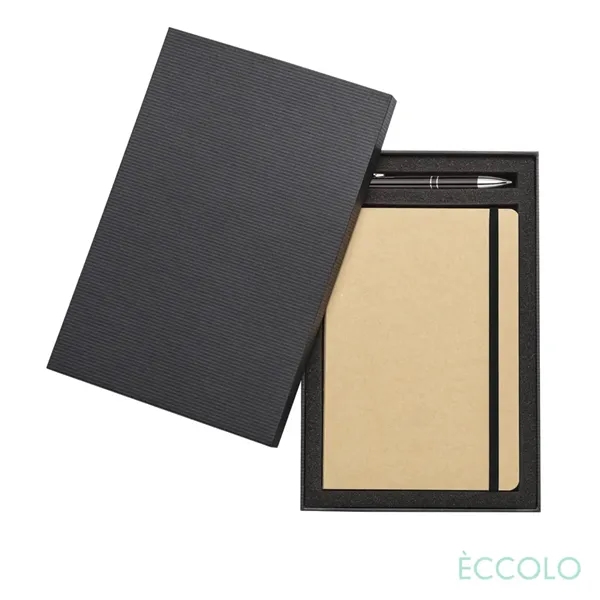 Eccolo® Kraft Journal/Clicker Pen Gift Set... from ASI 84592 St Regis Group