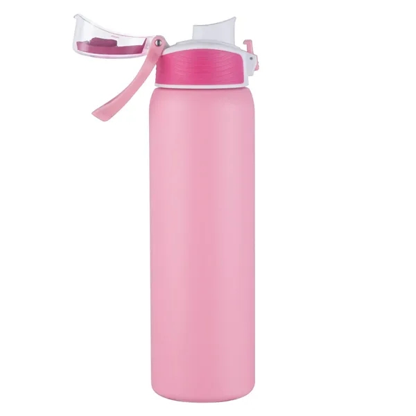 28oz vacuum bottle keeps drinks hot and cold for hours.... from ASI 99030 Zipline