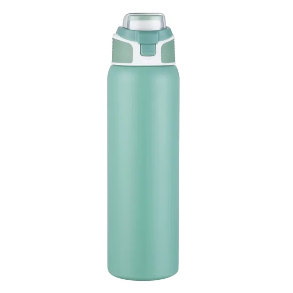 28oz vacuum bottle keeps drinks hot and cold for hours.... from ASI 99030 Zipline