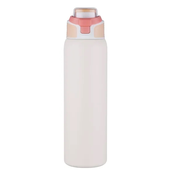 28oz vacuum bottle keeps drinks hot and cold for hours.... from ASI 99030 Zipline