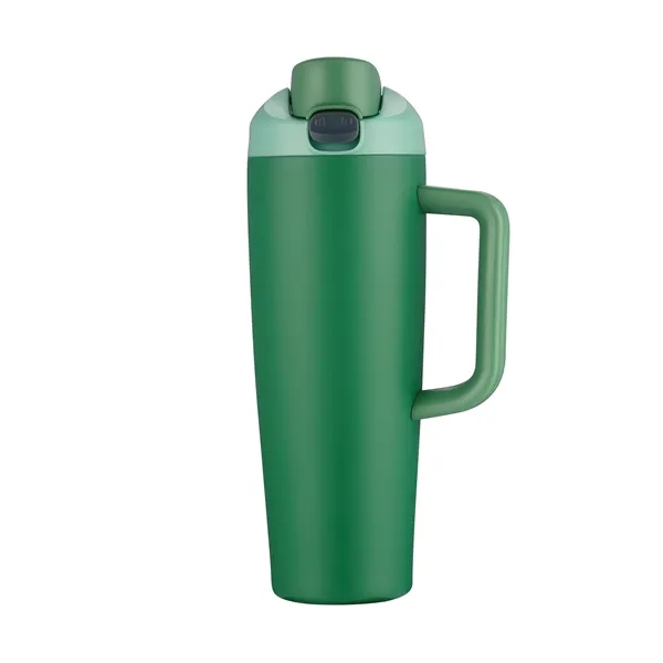 30 oz vacuum insulated mug with carry handle.... from ASI 99030 Zipline / Zipline Zipline®