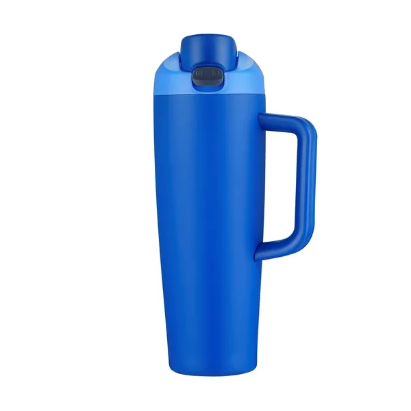 30 oz vacuum insulated mug with carry handle.... from ASI 99030 Zipline / Zipline Zipline®