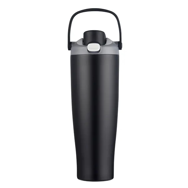 40 oz insulated tumbler with handle and straw.... from ASI 99030 Zipline / Zipline Zipline®