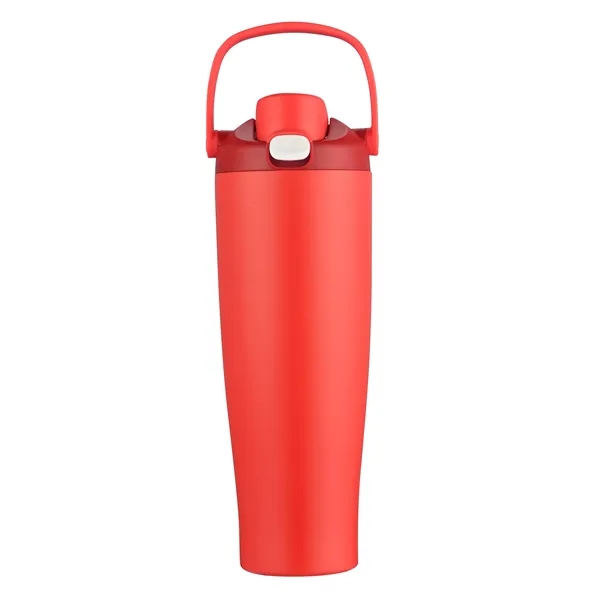 40 oz insulated tumbler with handle and straw.... from ASI 99030 Zipline / Zipline Zipline®