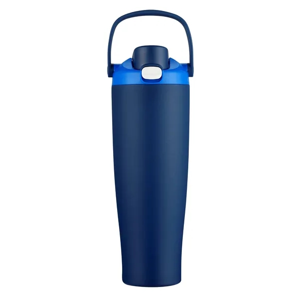 40 oz insulated tumbler with handle and straw.... from ASI 99030 Zipline / Zipline Zipline®