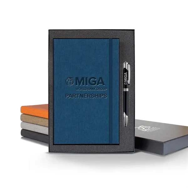 5 1/4" x 8 3/8" journal with an elastic band, 192... from ASI 68507 The Magnet Group / Castelli