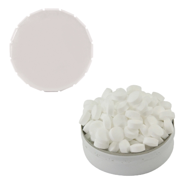 Large snap-top tin sold empty or with your choice of filler... from ASI 61125 Hit Promotional Products