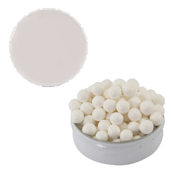 Large snap-top tin sold empty or with your choice of filler... from ASI 61125 Hit Promotional Products