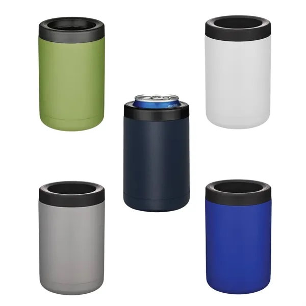 2 in 1 vacuum insulated can holder and tumbler plus 1... from ASI 37218 Athena Promo (tm)