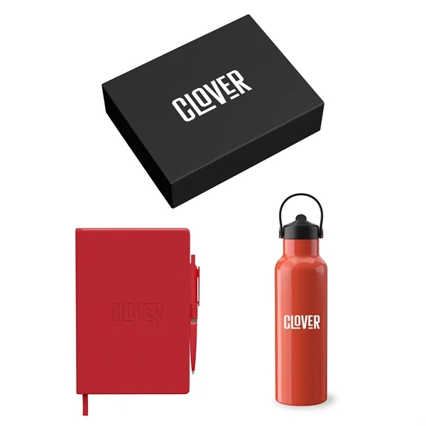 Gift Set includesBRP920 - SMALL JOURNAL GIFT BOX  BOTTLE FITBRST3203... from ASI 88660 Spector & Co.