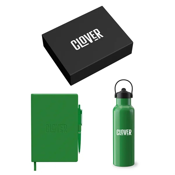 Gift Set includesBRP920 - SMALL JOURNAL GIFT BOX  BOTTLE FITBRST3203... from ASI 88660 Spector & Co.