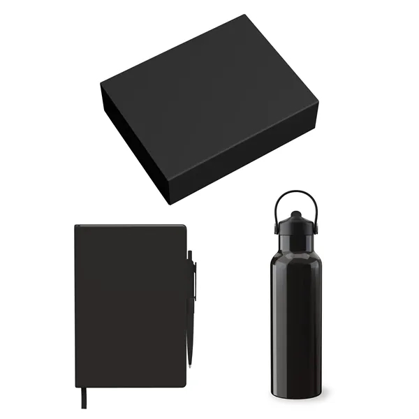 Gift Set includesBRP920 - SMALL JOURNAL GIFT BOX  BOTTLE FITBRST3203... from ASI 88660 Spector & Co.