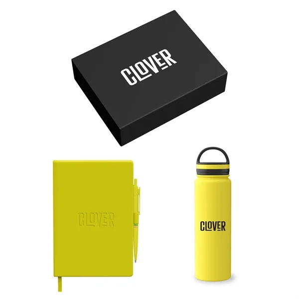 Gift Set includesBRP920 - SMALL JOURNAL GIFT BOX  BOTTLE FITBRST3203... from ASI 88660 Spector & Co.