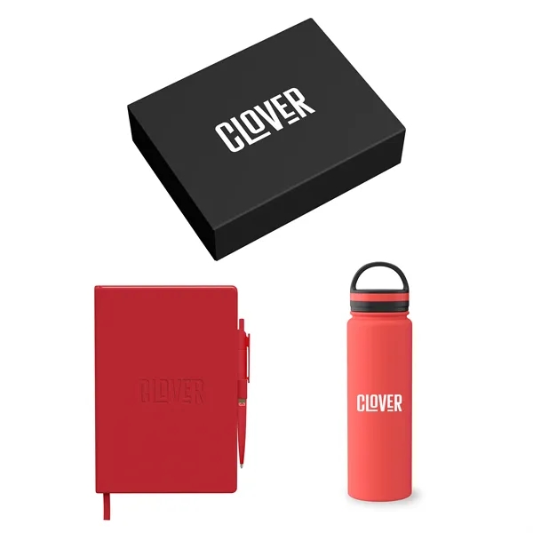 Gift Set includesBRP920 - SMALL JOURNAL GIFT BOX  BOTTLE FITBRST3203... from ASI 88660 Spector & Co.