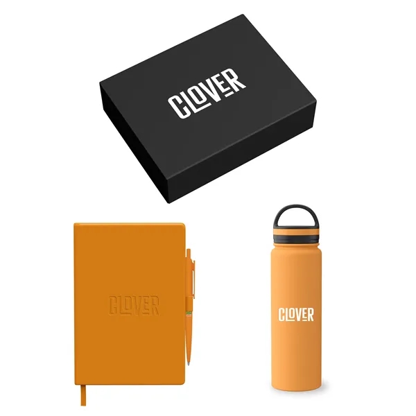 Gift Set includesBRP920 - SMALL JOURNAL GIFT BOX  BOTTLE FITBRST3203... from ASI 88660 Spector & Co.