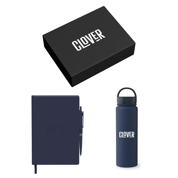 Gift Set includesBRP920 - SMALL JOURNAL GIFT BOX  BOTTLE FITBRST3203... from ASI 88660 Spector & Co.